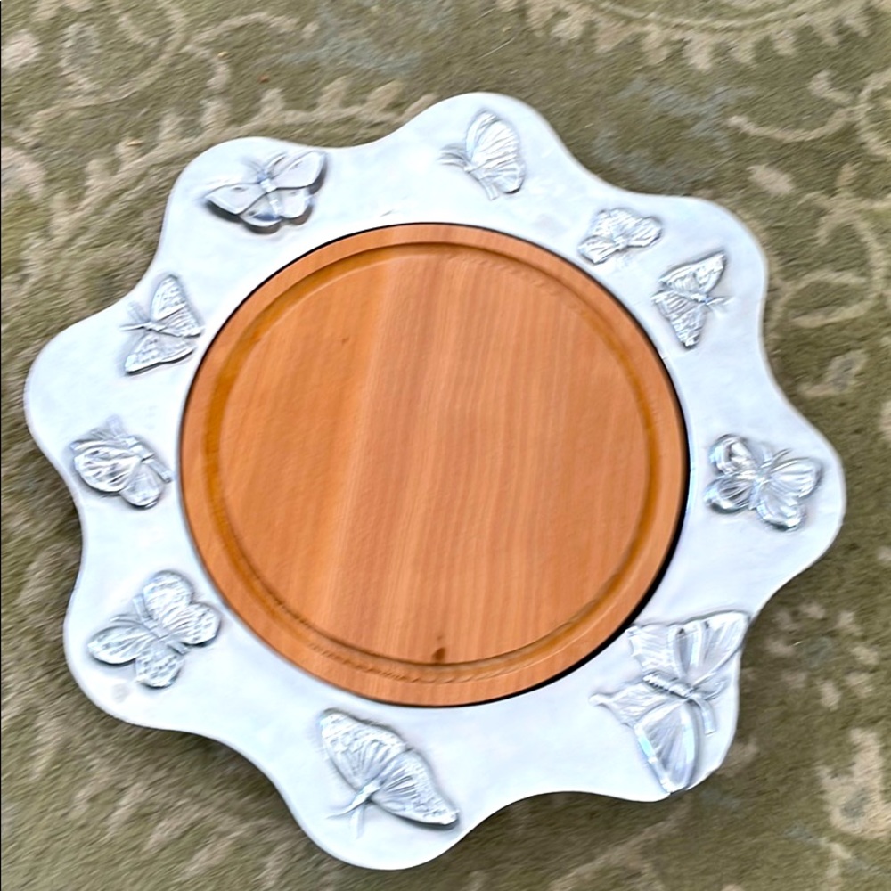 Mariposa serving tray and cheese board
